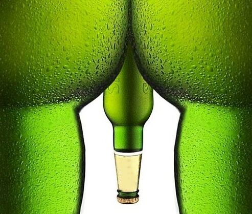 How much is a beer affect the potential