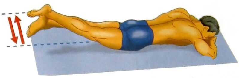 Scissors exercise to increase potency