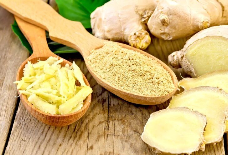 Use chopped ginger for potency