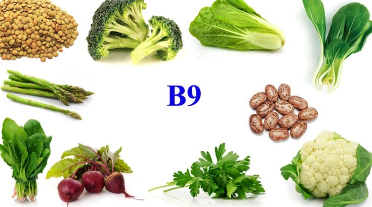 Potency for vitamin B9 products