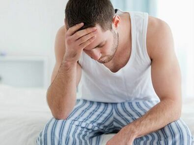 A slight discharge from the urethra indicates a male urological disease